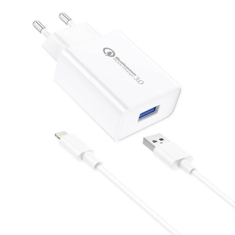 Foneng EU13 Wall Charger + USB to Lightning Cable