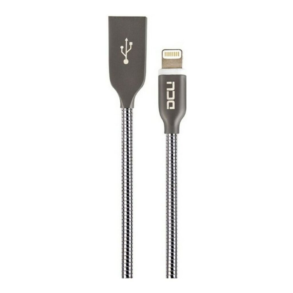 Καλώδιο USB σε Lightning DCU 34101260 Γκρι (1M)