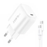 Fast charger Foneng 2x USB EU40 + USB C cable