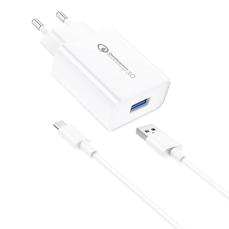 Wall Charger Foneng EU13  + USB to Micro USB Cable
