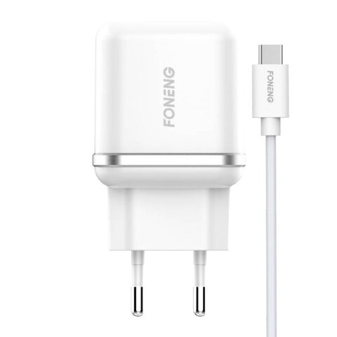 Wall charger Foneng EU20 2.4A + USB to USB-C Cable