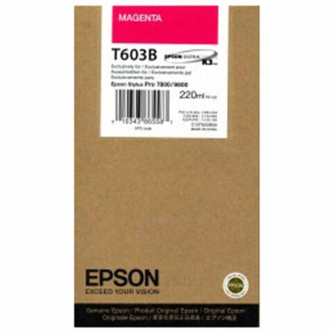Αυθεντικό Φυσίγγιο μελάνης Epson C13T603B00 Mατζέντα