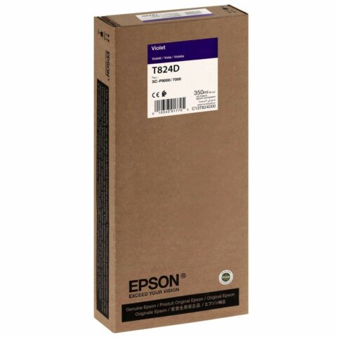 Αυθεντικό Φυσίγγιο μελάνης Epson C13T824D00 Μωβ