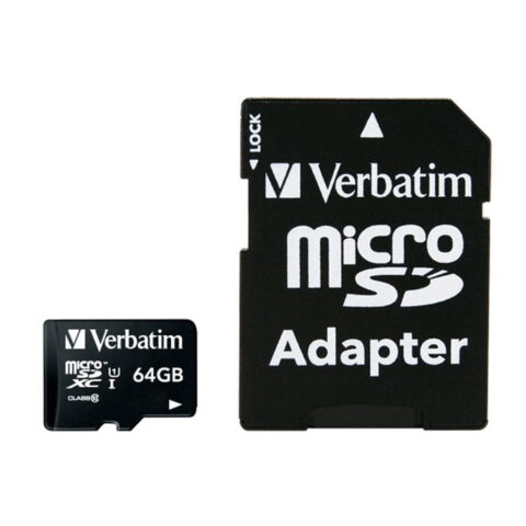 Κάρτα Μνήμης Micro SD με Αντάπτορα Verbatim 44084