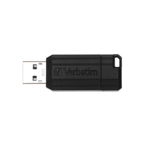 Στικάκι USB Verbatim 49064 Μπρελόκ-αλυσίδα Μαύρο 32 GB