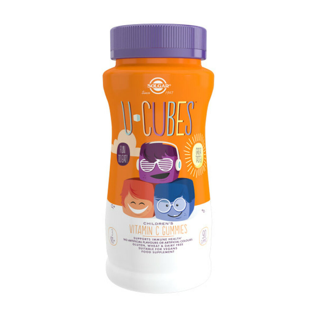 Βιταμίνη C Solgar Cubes Vitamina C 90 Καραμέλες - Ζελεδάκια