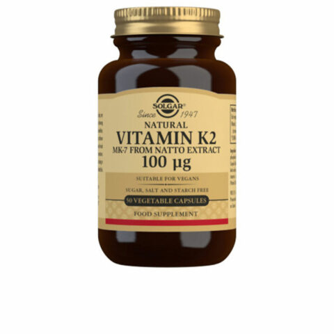 Βιταμίνη K2 με φυσικό MK-7 (Εκχύλισμα Natto) Solgar K