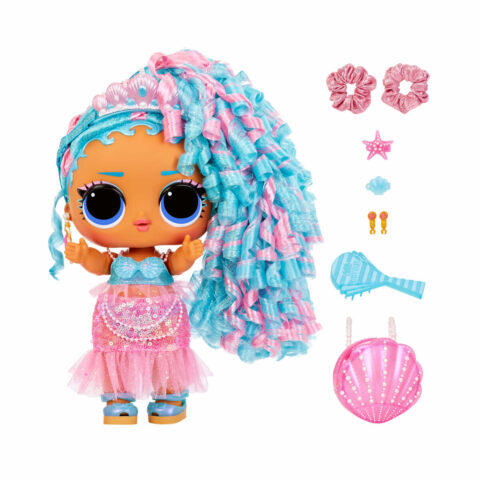 Κούκλα LOL Surprise! Big Baby Hair Hair Hair Doll - Splash Queen 30 cm