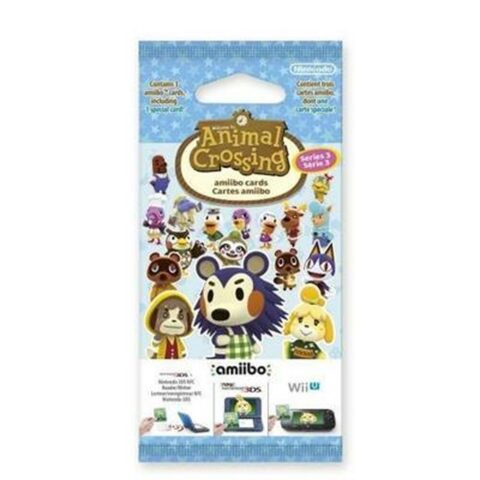 Παιδικό Παιχνίδι Nintendo Animal Crossing amiibo Cards Triple Pack - Series 3 Pack 3 Τεμάχια