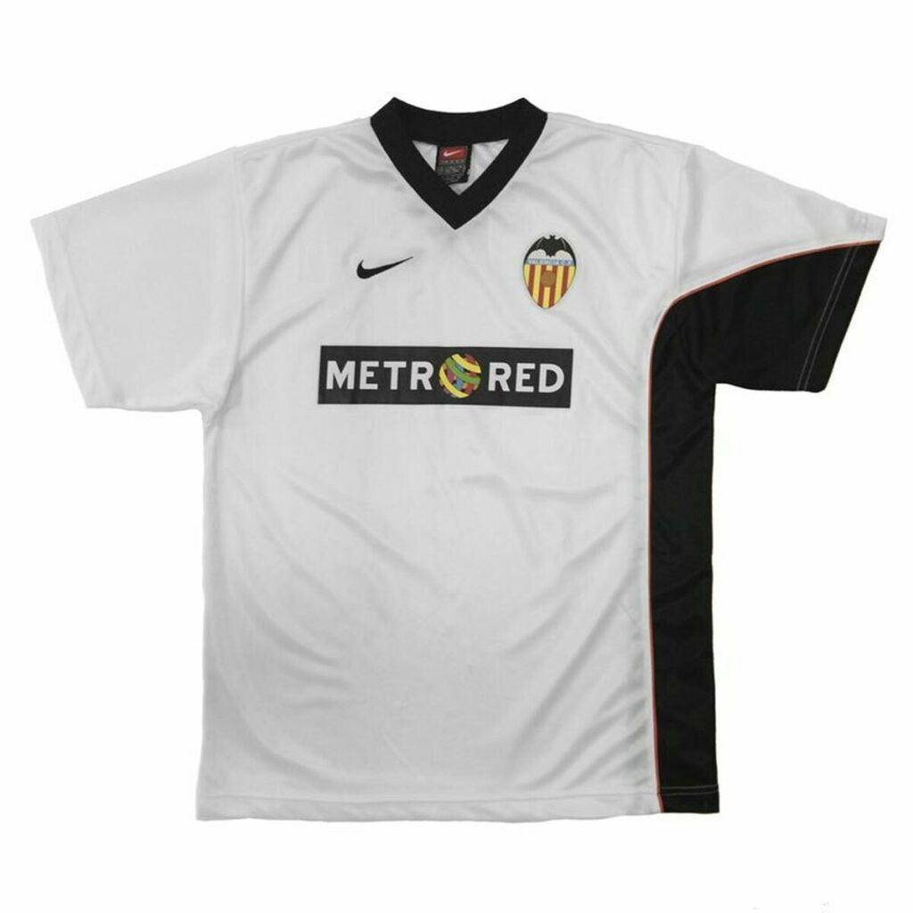 Κοντομάνικη Μπλούζα Ποδοσφαίρου για Παιδιά Valencia C.F. Home 01/02 Metrored