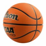 Mπάλα Μπάσκετ Wilson NCAA Legend Λευκό Πορτοκαλί Δέρμα Συνθετικό Δέρμα 7