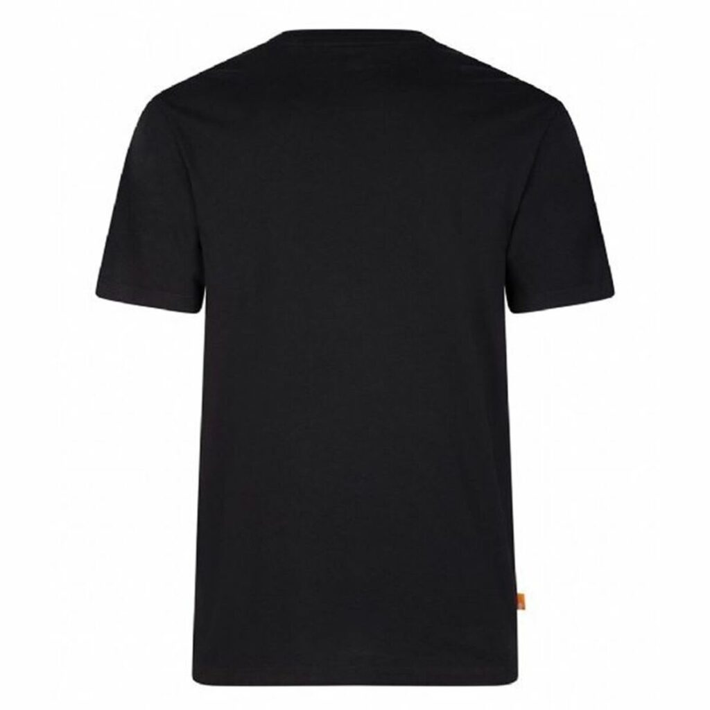 Ανδρική Μπλούζα με Κοντό Μανίκι Timberland Kennebec Linear Μαύρο