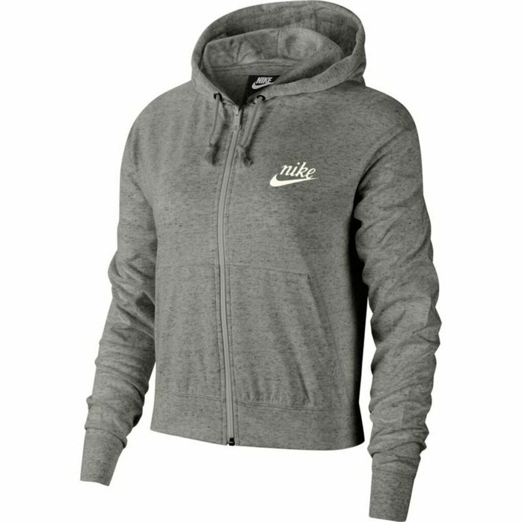 Γυναικείο Αθλητικό Μπουφάν Nike Sportswear Gym Vintage Σκούρο γκρίζο