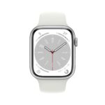 Smartwatch Apple Watch Series 8 45 mm Ασημί Λευκό