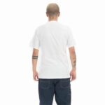 Ανδρική Μπλούζα με Κοντό Μανίκι Converse Classic Fit All Star Single Screen Λευκό