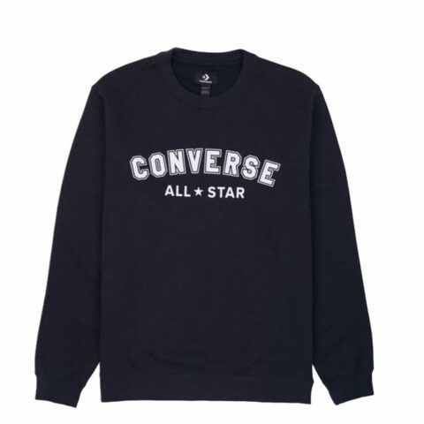 Ανδρική Μπλούζα με Κοντό Μανίκι Converse Classic Fit All Star Single Screen Μαύρο