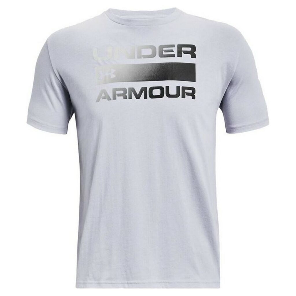 Ανδρική Μπλούζα με Κοντό Μανίκι Under Armour Team Issue Γκρι Ανοιχτό Γκρι