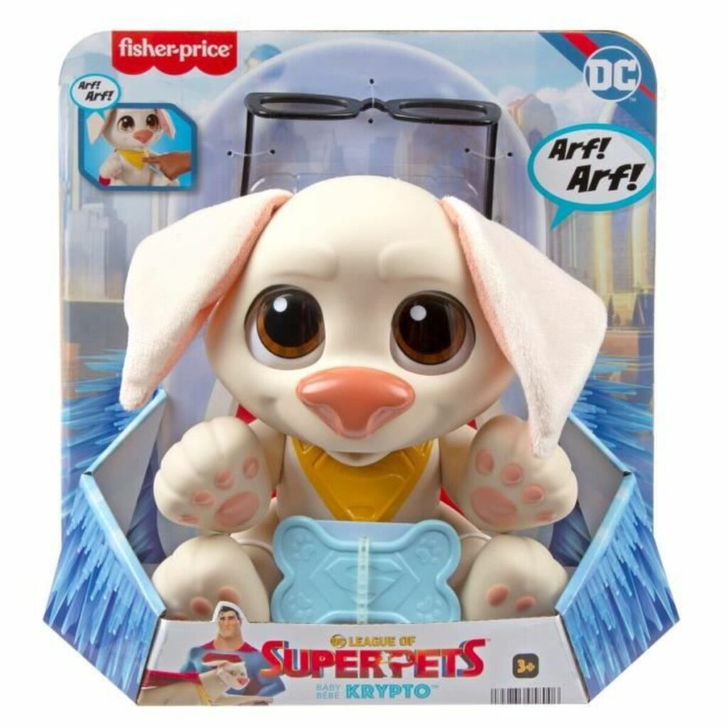 Διαδραστικό ρομπότ Fisher Price Baby Krypto Super Dog