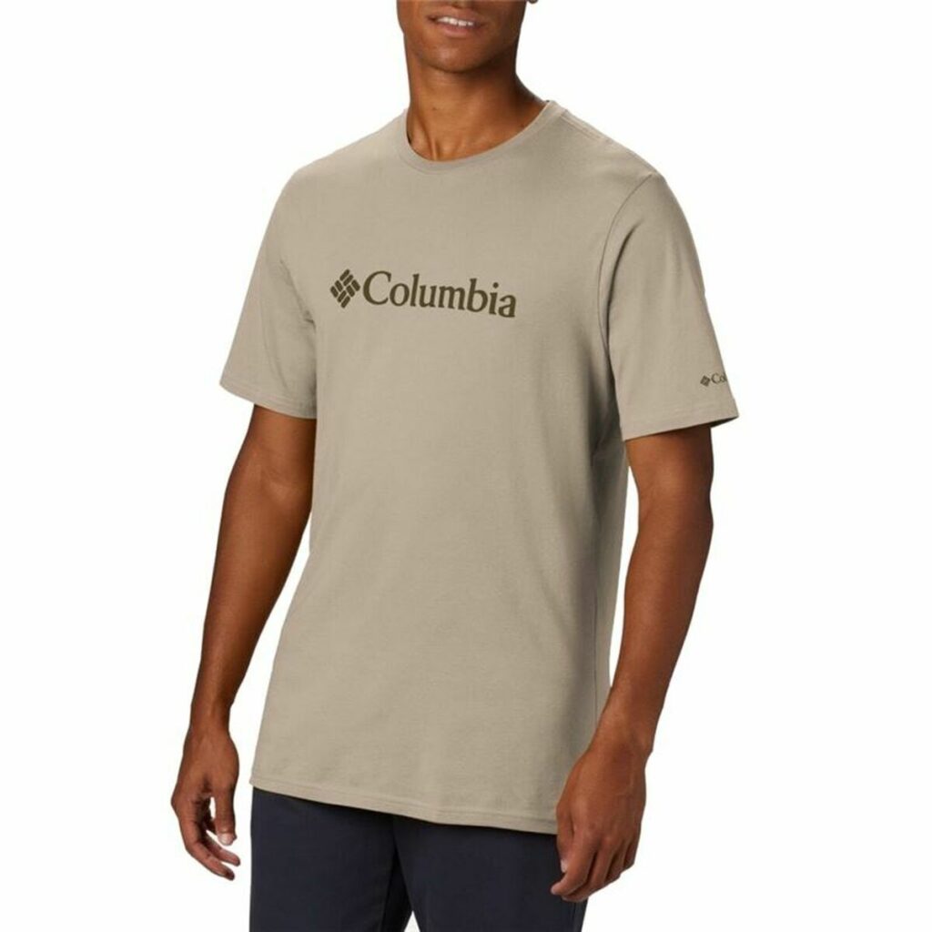 Ανδρική Μπλούζα με Κοντό Μανίκι Columbia Γκρι Άντρες