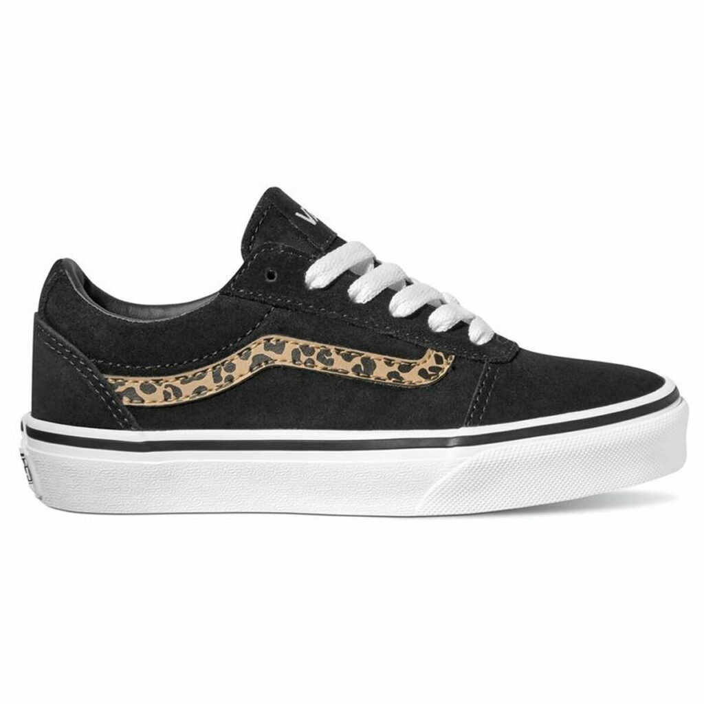 Παιδικά Casual Παπούτσια Vans Ward Suede Μαύρο Λεοπαρδαλί