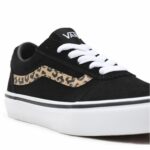 Παιδικά Casual Παπούτσια Vans Ward Suede Μαύρο Λεοπαρδαλί