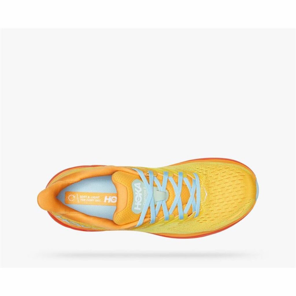 Παπούτσια για Tρέξιμο για Ενήλικες HOKA Clifton 8 Κίτρινο