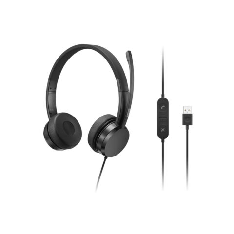 Ακουστικά με Μικρόφωνο Lenovo 4XD1K18260 Μαύρο