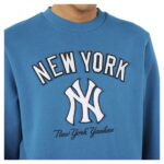 Ανδρικό  Φούτερ χωρίς Κουκούλα New Era MLB Heritage New York Yankees Μπλε