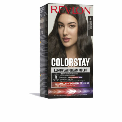 Μόνιμη Βαφή Revlon Colorstay Καστανό Σκούρο Nº 3
