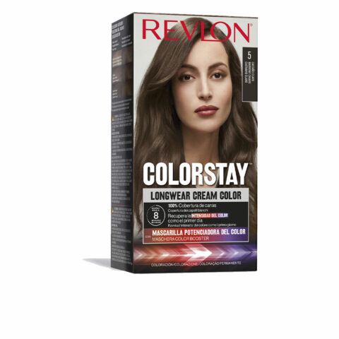 Μόνιμη Βαφή Revlon Colorstay Ανοικτό Καφέ Nº 5