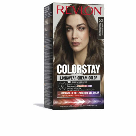 Μόνιμη Βαφή Revlon Colorstay Nº 5.3 Ανοικτό Καφέ