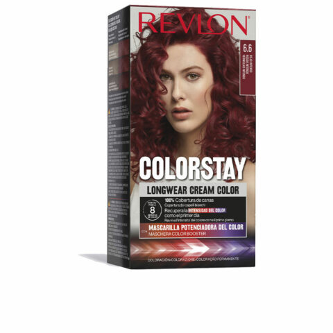 Μόνιμη Βαφή Revlon Colorstay Nº 6.6 Κόκκινο