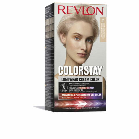 Μόνιμη Βαφή Revlon Colorstay Nº 001 Τέφρα