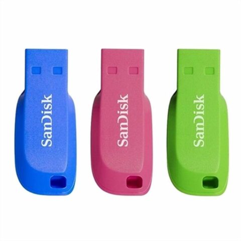 Στικάκι USB SanDisk ‎SDCZ50C-016G-B46T Μπλε Ροζ Πράσινο 16 GB