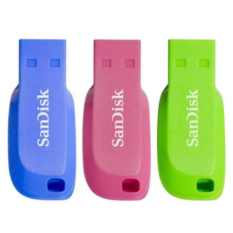 Στικάκι USB SanDisk SDCZ50C-032G-B46T USB 2.0 32 GB (3 uds) 32 GB