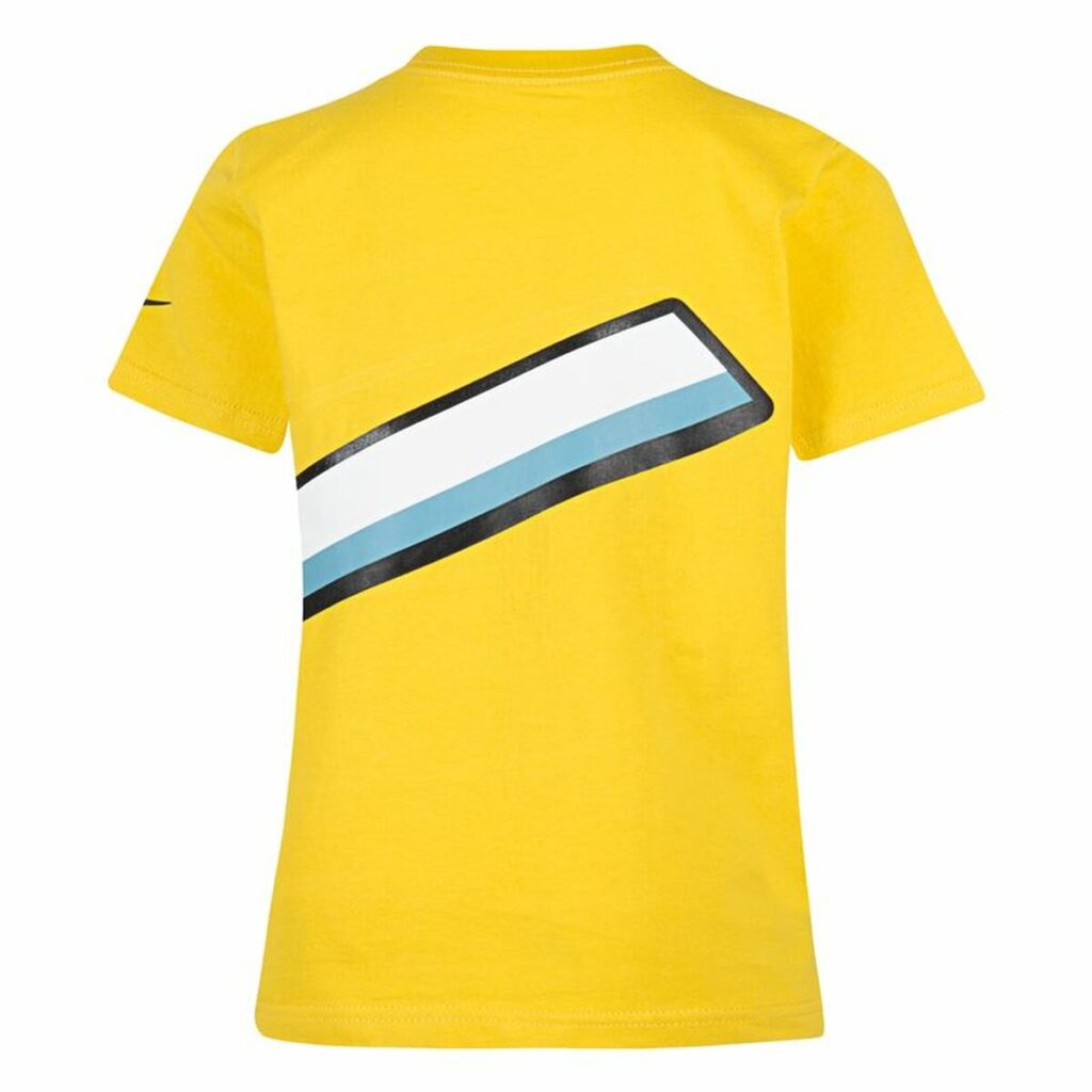 Μπλούζα με Κοντό Μανίκι Nike Swoosh Knockou Κίτρινο
