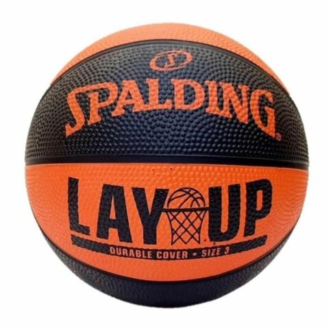 Mπάλα Μπάσκετ Spalding Layup TF-50 Πορτοκαλί Δέρμα (Μέγεθος 3)