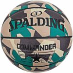 Mπάλα Μπάσκετ Commander Poly Spalding 84589Z Καφέ Δέρμα Συνθετικό 7