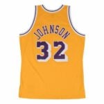 Μπλουζάκι μπάσκετ Mitchell & Ness LA Lakers Magic Jhonson Κίτρινο