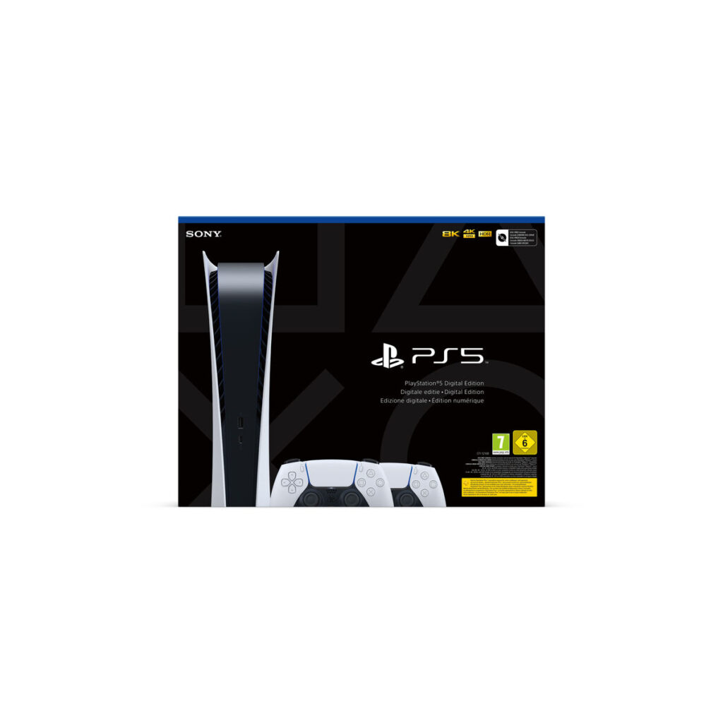 PlayStation 5 Sony Digital Edition + 2 DualSense