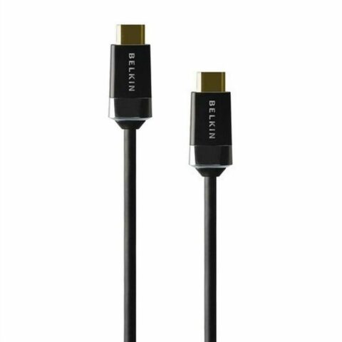 Καλώδιο HDMI Belkin HDMI0018G-2M 2 m Μαύρο Χρυσό