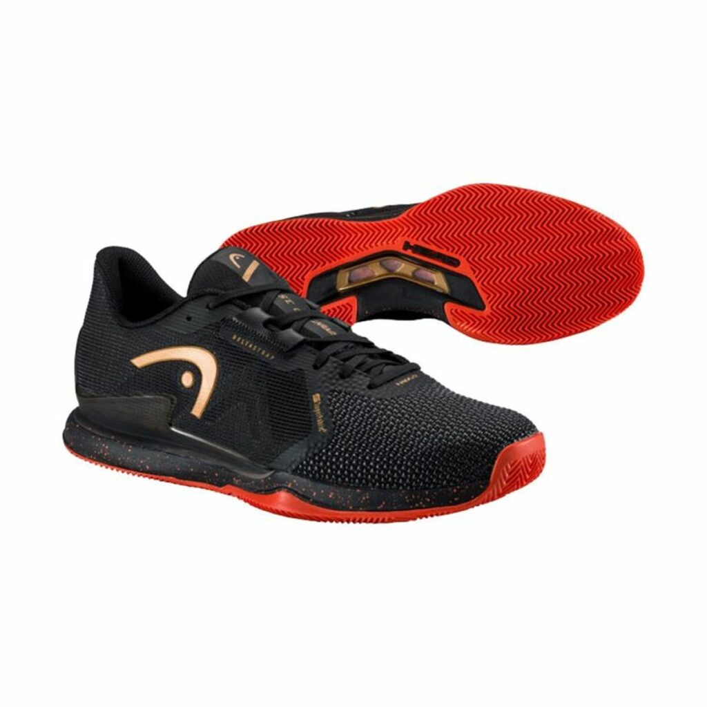 Ανδρικά Παπούτσια Τένις Head  Sprint Pro 3.5 Clay Μαύρο Για άνδρες και γυναίκες