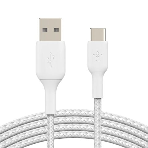 Καλώδιο USB A σε USB C Belkin CAB002BT2MWH 2 m Λευκό