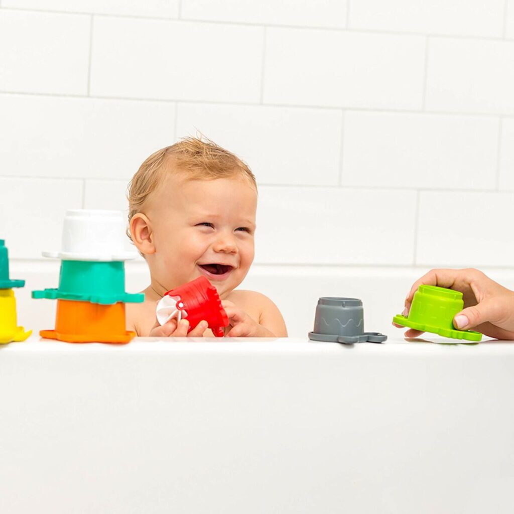 Σετ Παιχνίδια για το Μπάνιο Infantino Bath Set 17 Τεμάχια υδρόβια