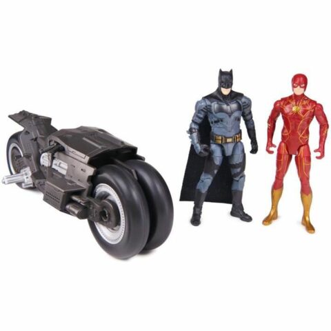 Εικόνες σε δράση Spin Master Flash Batman Batcycle