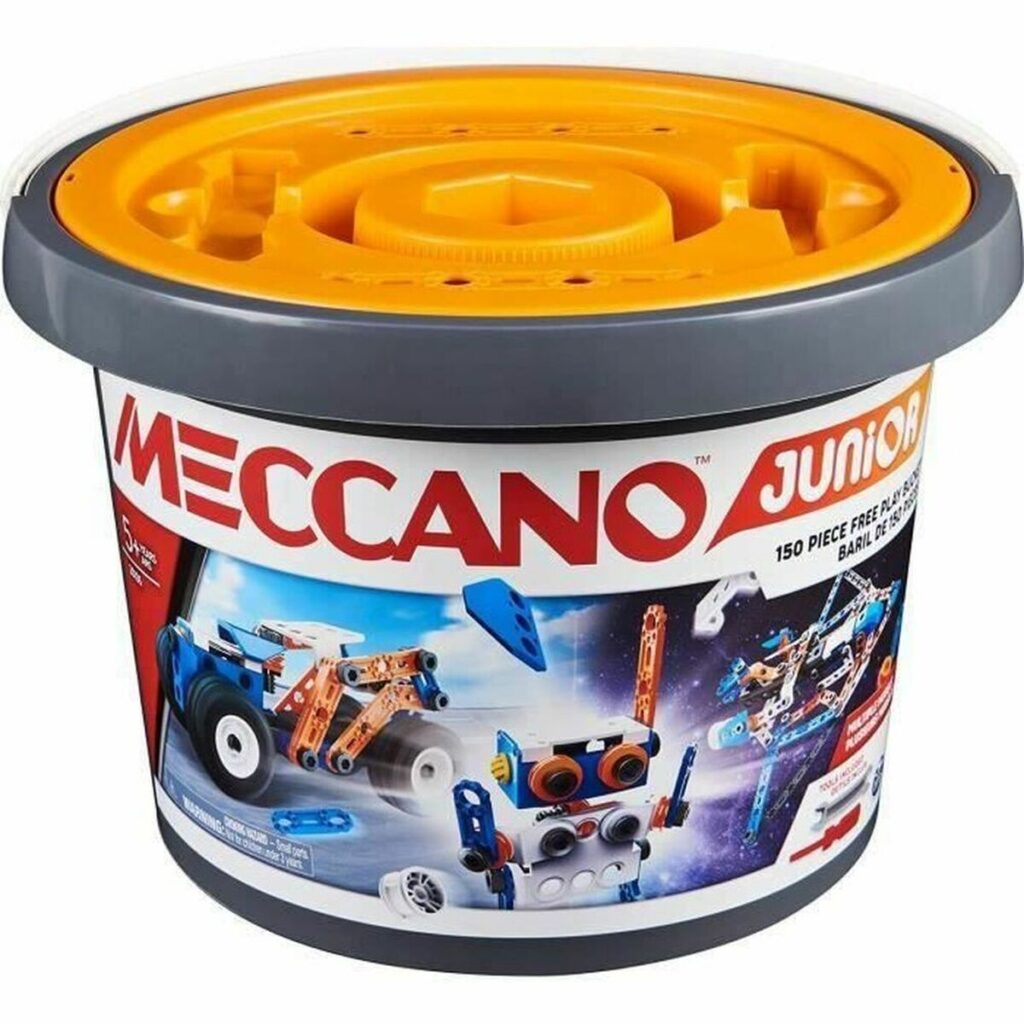 Παιχνίδι Kατασκευή Meccano JUNIOR  6055102 Αυτοκινητάκι (150 Τεμάχια)