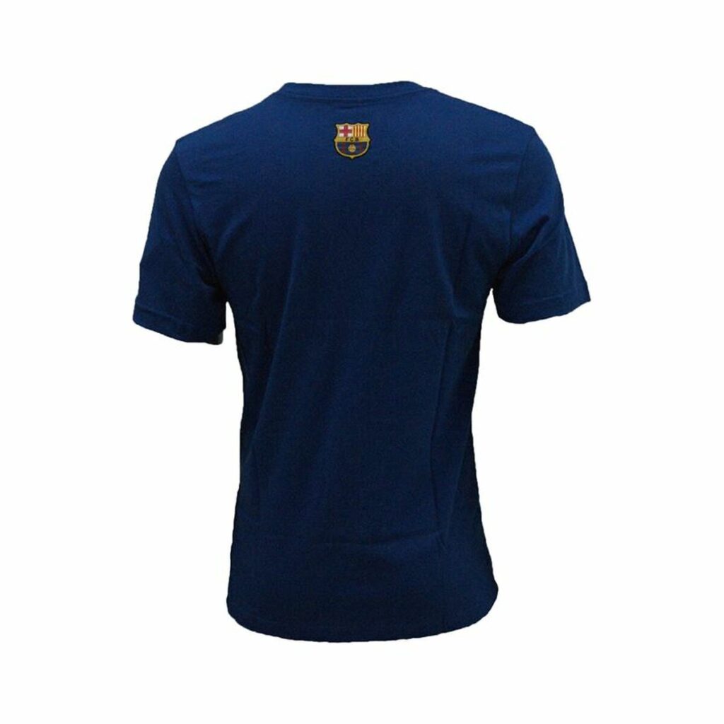 Ανδρική Μπλούζα με Κοντό Μανίκι F.C. Barcelona Core Tee Μπλε