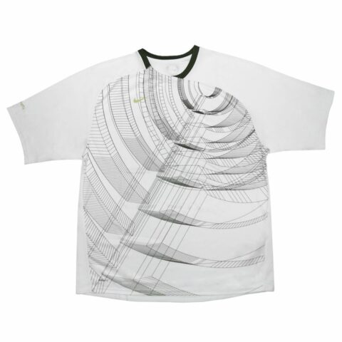 Ανδρική Μπλούζα με Κοντό Μανίκι Nike Summer T90 Λευκό