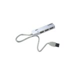Hub USB 3 Θύρες CoolBox COO-H413 Λευκό