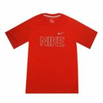 Παιδικό Μπλούζα με Κοντό Μανίκι Nike  Dri-Fit  Κόκκινο